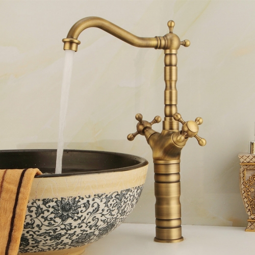 antique brass finishing kitchen faucets kitchen tap basin faucets single hand and cold wash basin tapzly-6712f